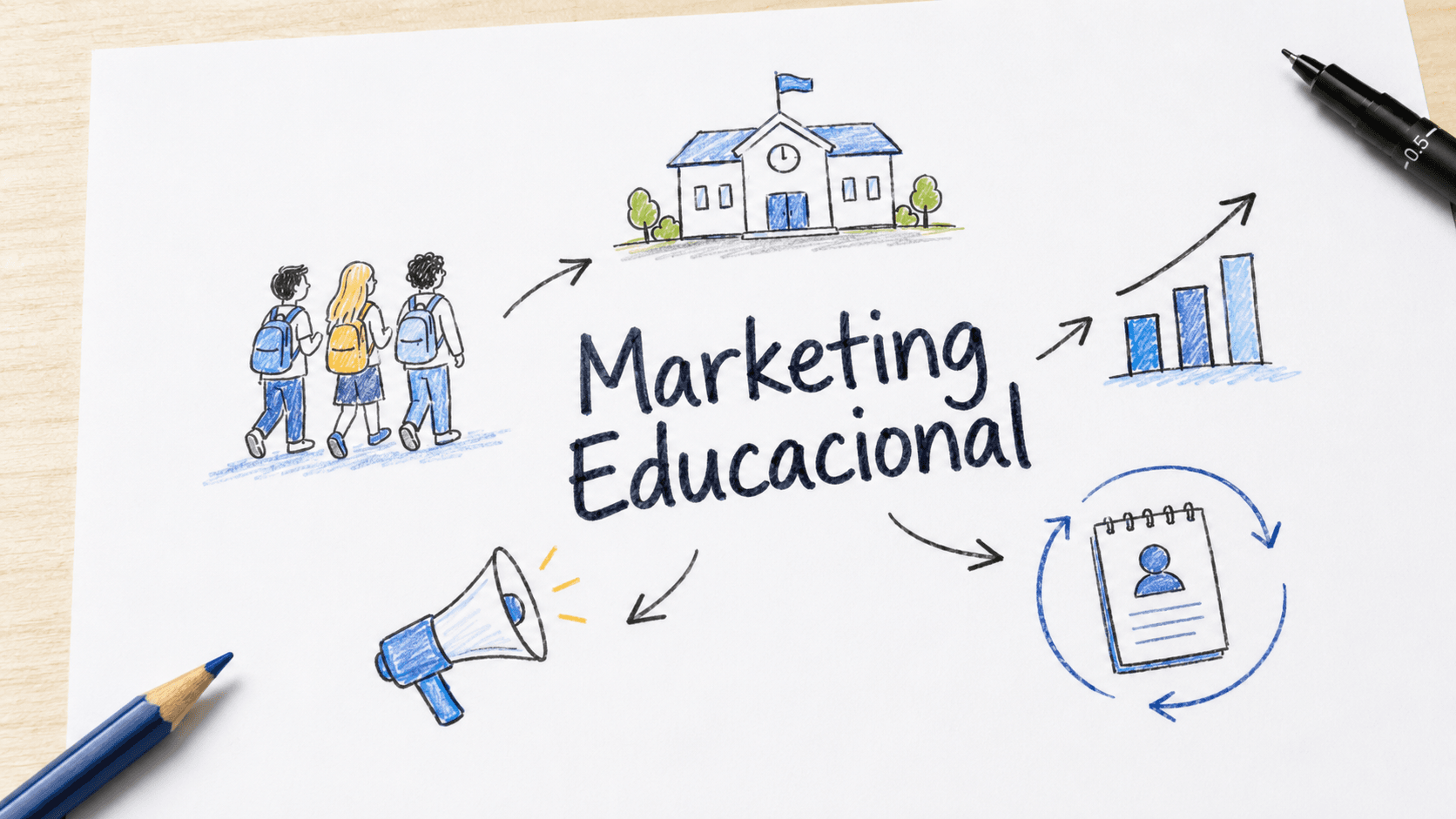 Marketing educacional: 10 estratégias para aumentar rematrículas e atrair alunos em 2026